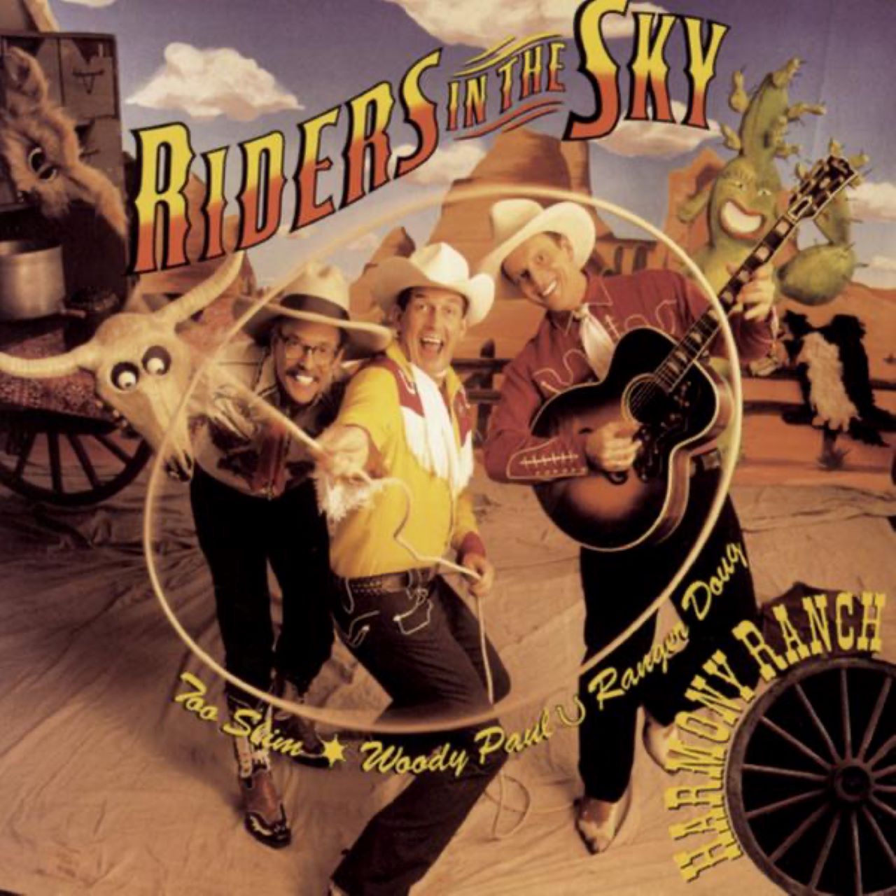Riders In The Sky - Harmony Ranch cover album