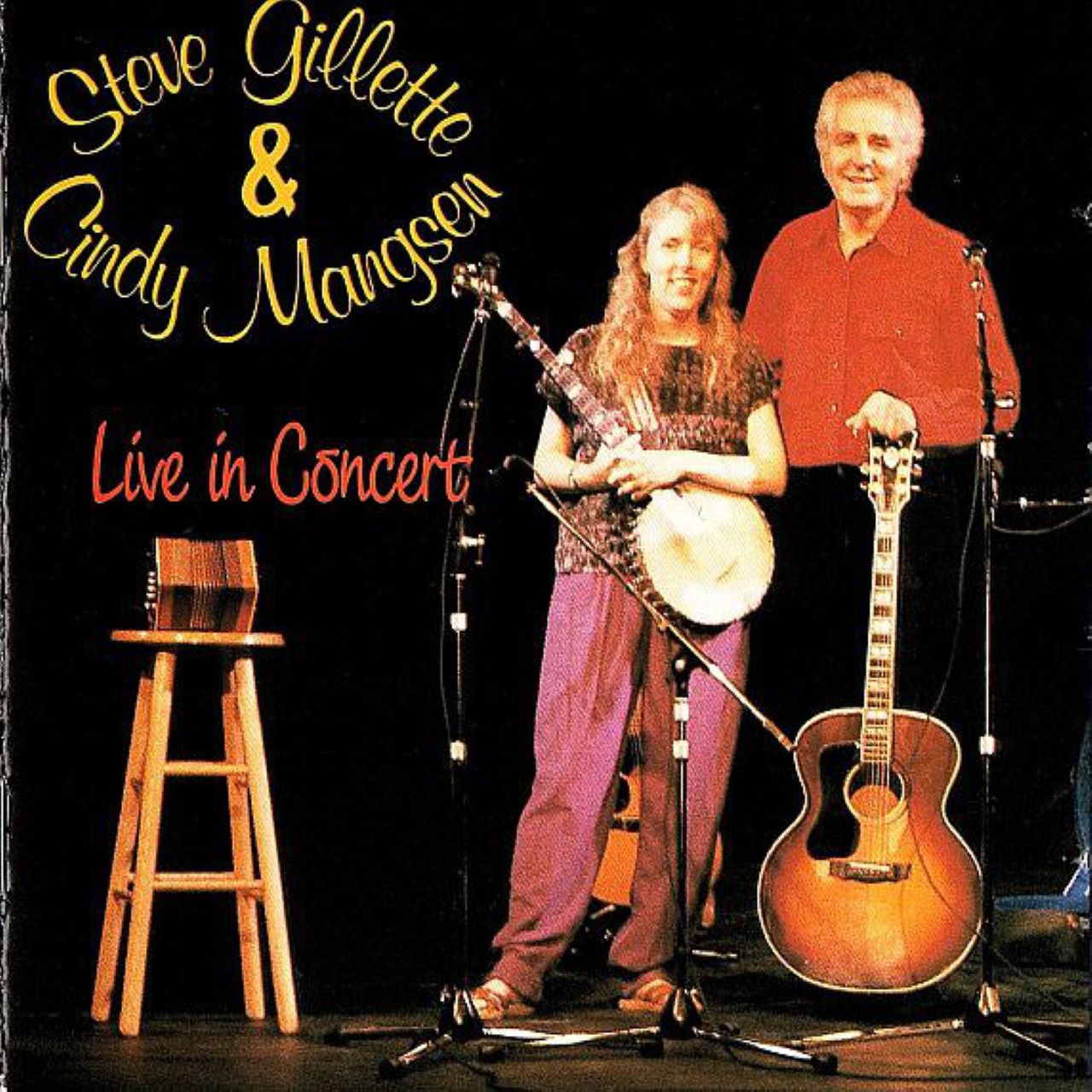 Steve Gillette & Cindy Mangsen - Live in Concert cover album