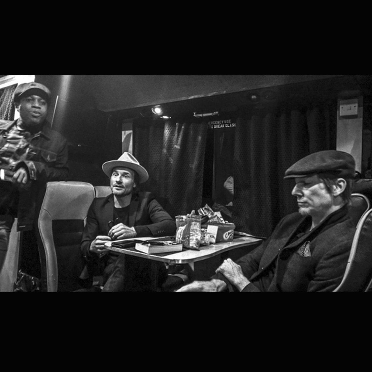 Ty Taylor, Nalle Colt, Rick Barrio Dill (foto Matteo Gaccioli)