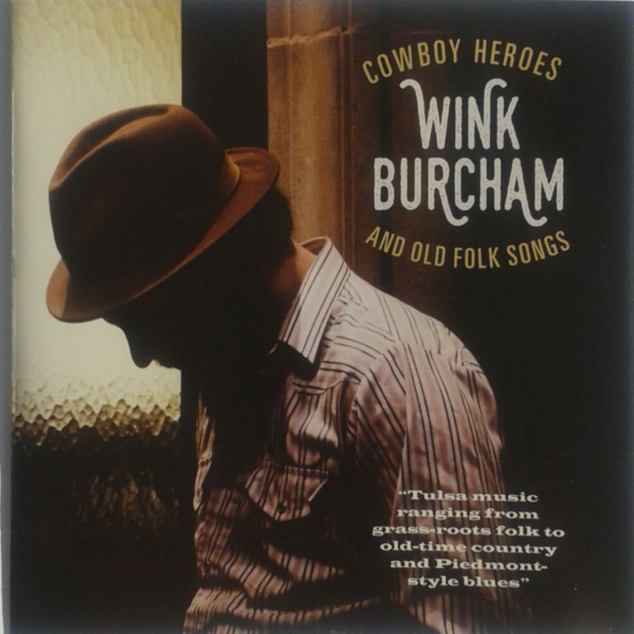 Wink Burcham - Cowboy Heroes And Old Folk Songs cover album