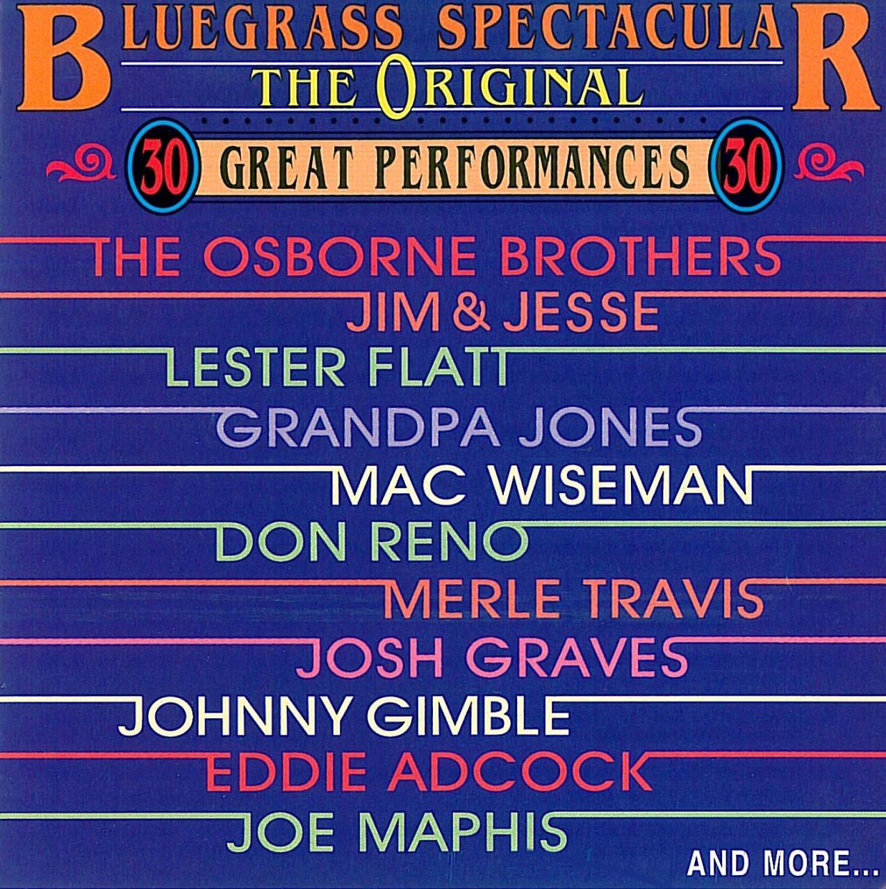 A.A.V.V. - Bluegrass Spectacular cover album