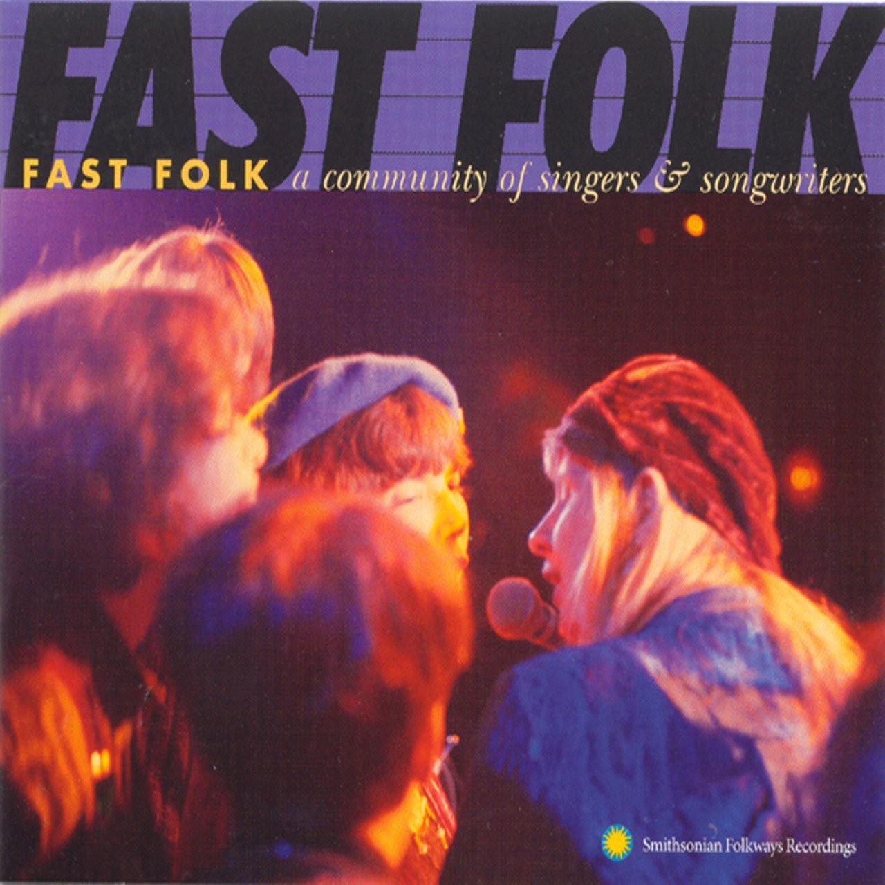A.A.V.V. - Fast Folk - A Community Of Singer Songwriters cover album