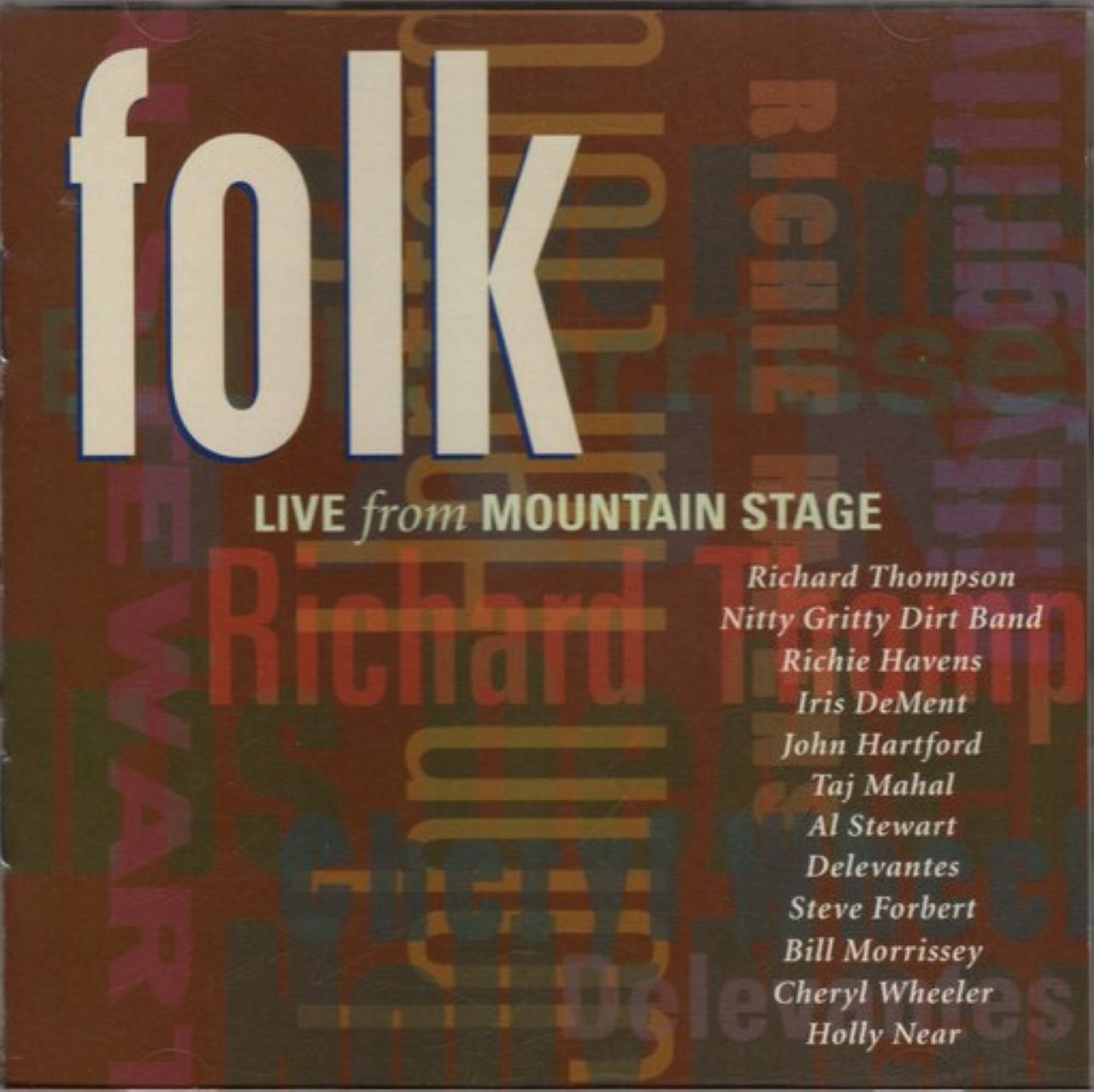A.A.V.V. – Folk Live From Mountain Stage cover album