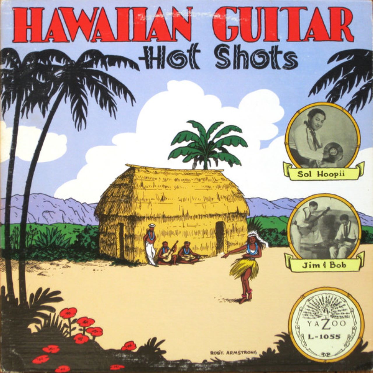 A.A.V.V. - Hawaiian Guitar Hot Shots cover album
