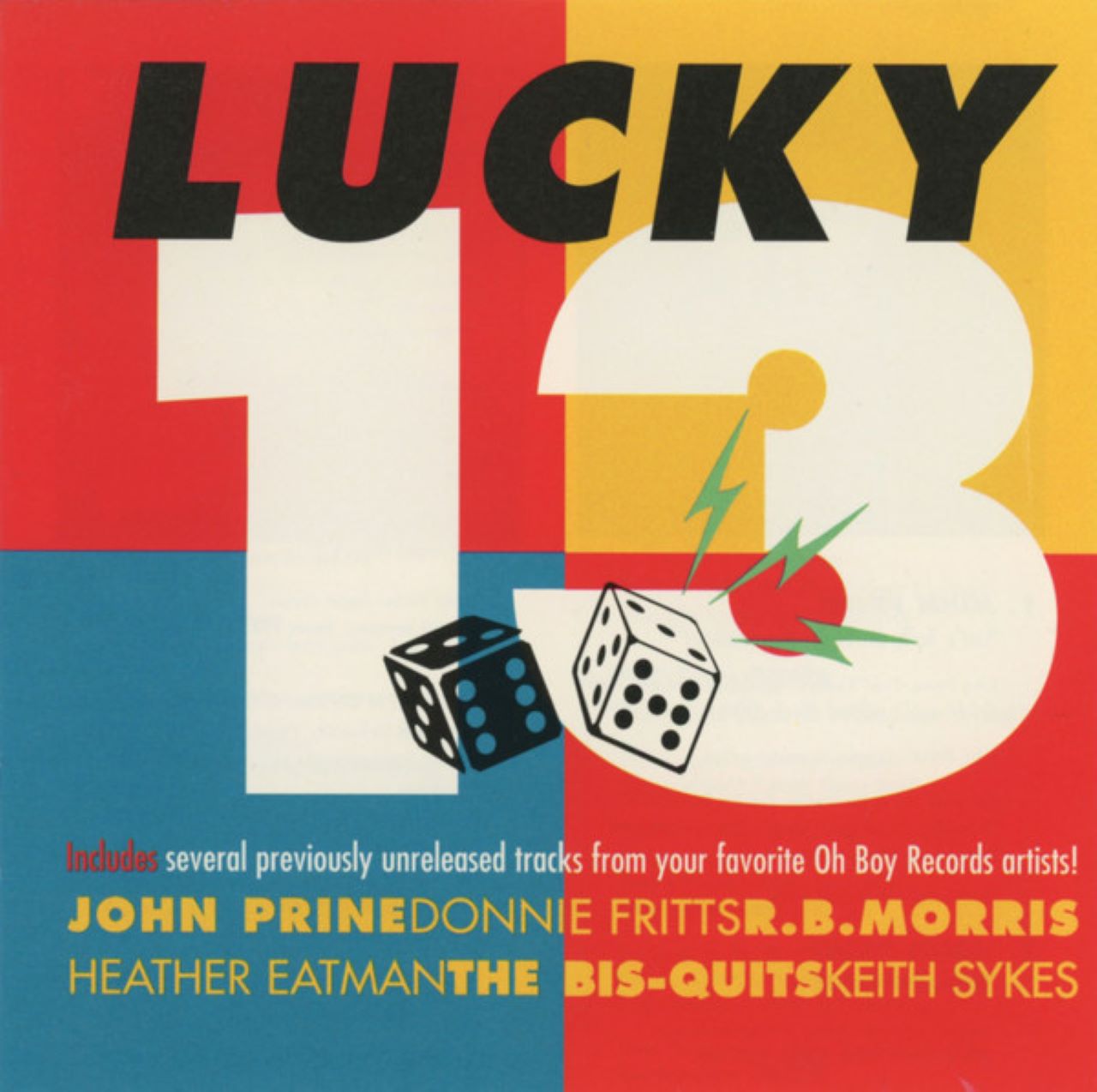 A.A.V.V. - Lucky 13, Oh Boy Compilation cover album