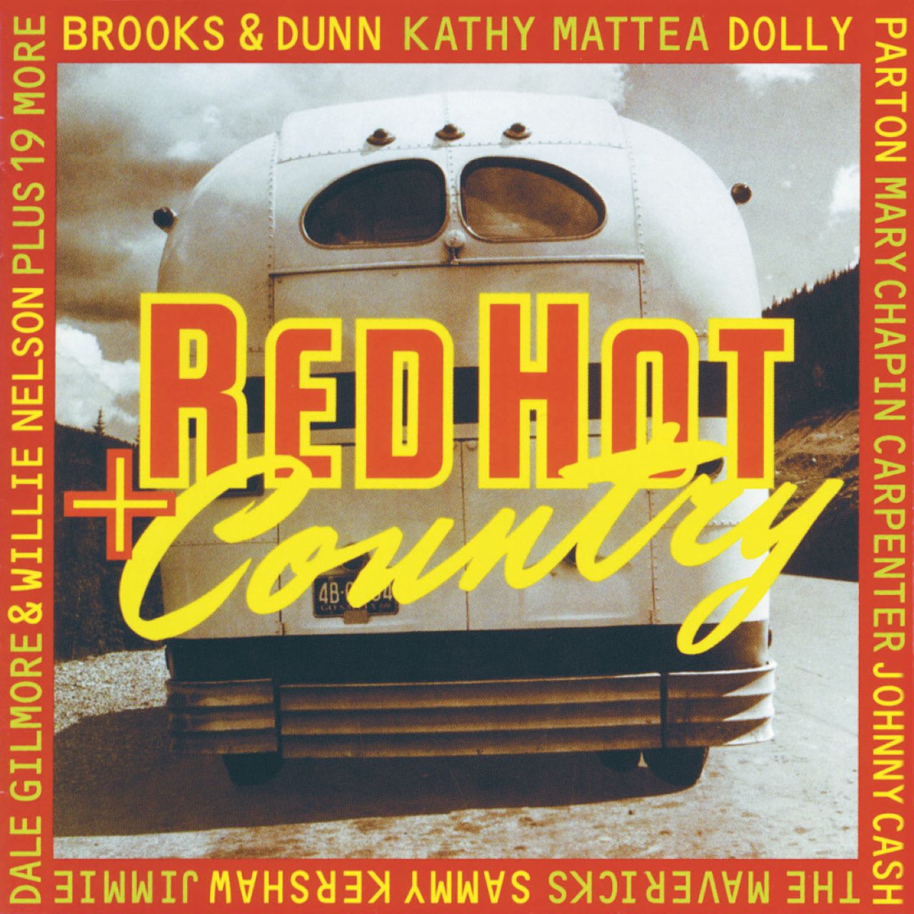 A.A.V.V. - Red Hot & Country cover album