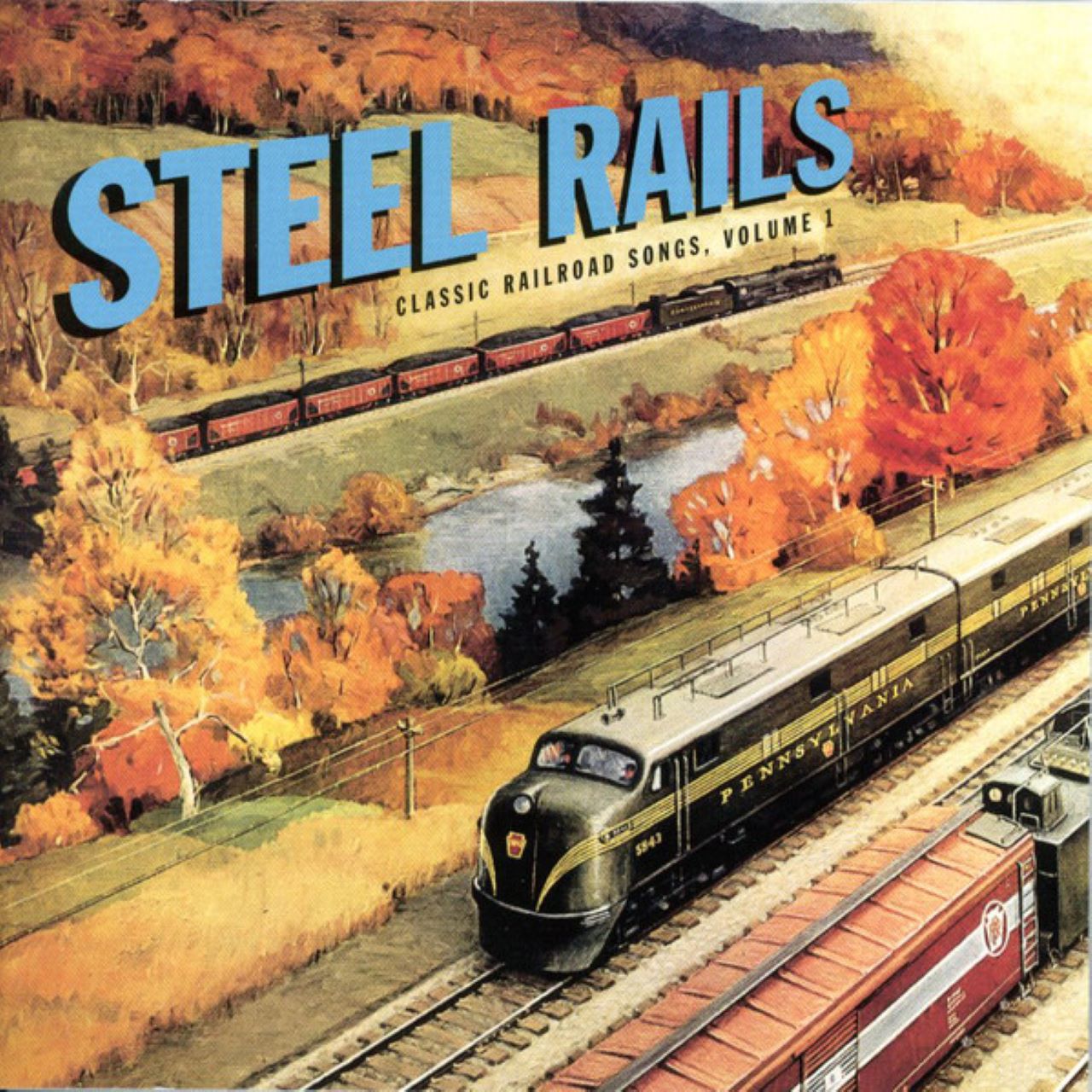 A.A.V.V. - Steel Rails, Classic Railroad Songs, Vol. 1, 2 cover album