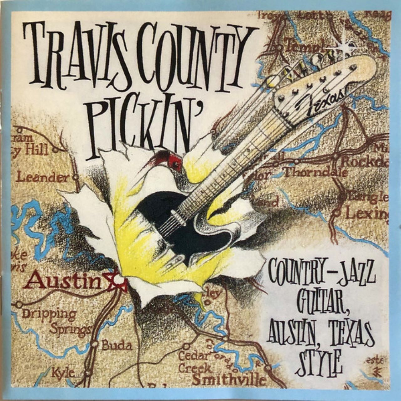 A.A.V.V. - Travis County Pickin' cover album