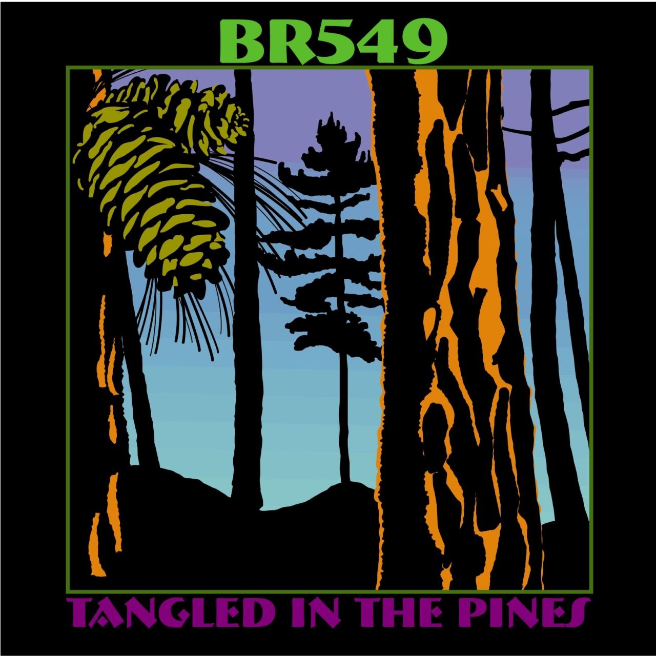 BR549 - Tangled In The Pines cover album