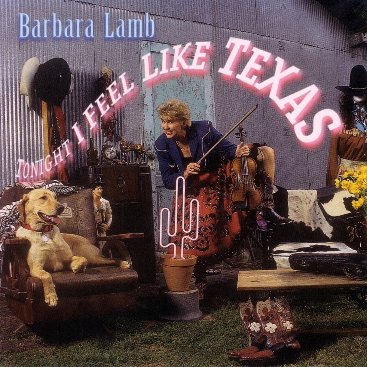 Barbara Lamb - Tonight I Feel Like Texas cover album