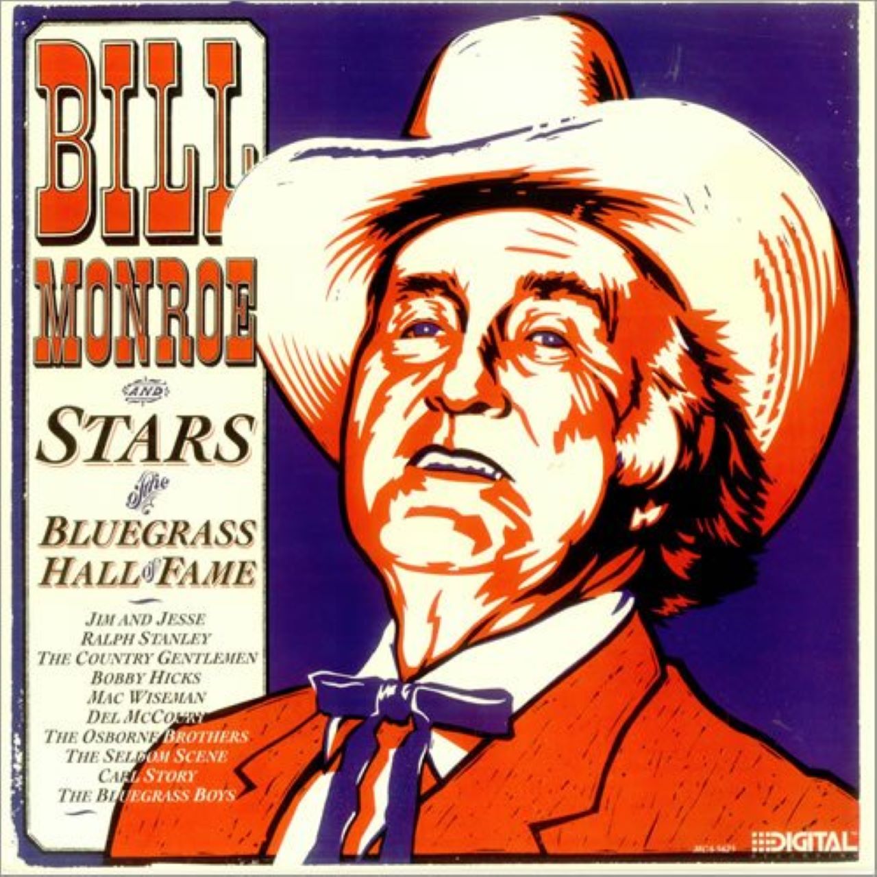 Bill Monroe - Bill Monroe & Stars Of The Bluegrass Hall Of Fame cover album