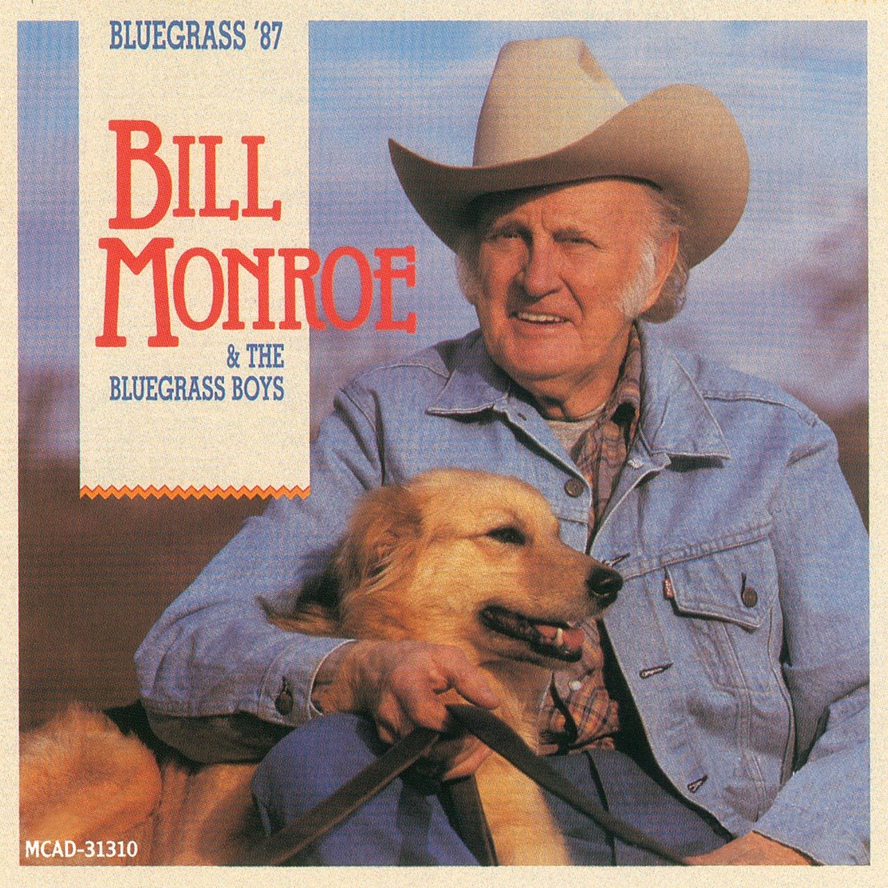 Bill Monroe & The Bluegrass Boys - Bluegrass '87 cover album
