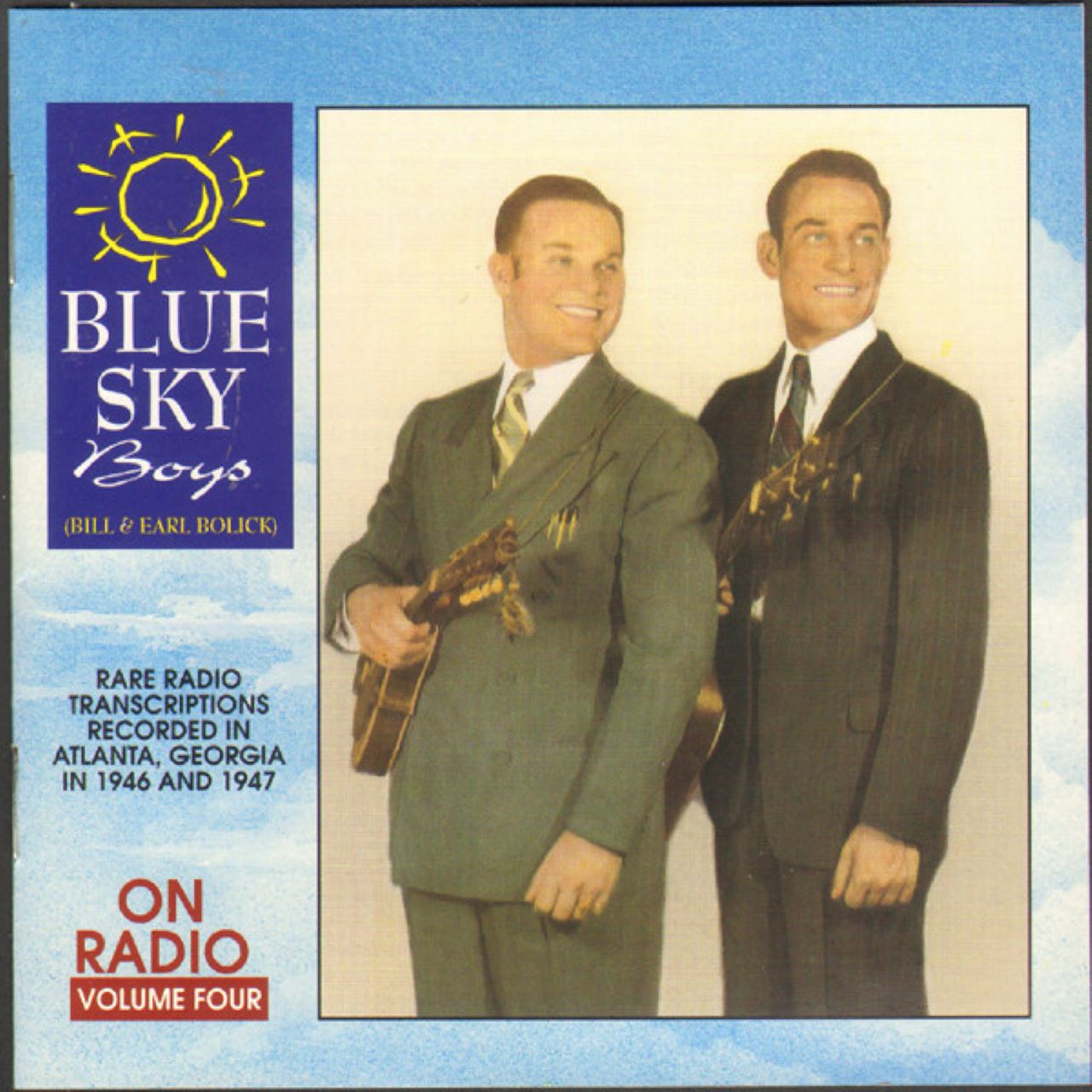 Blue Sky Boys - On Radio - Volume Four cover album