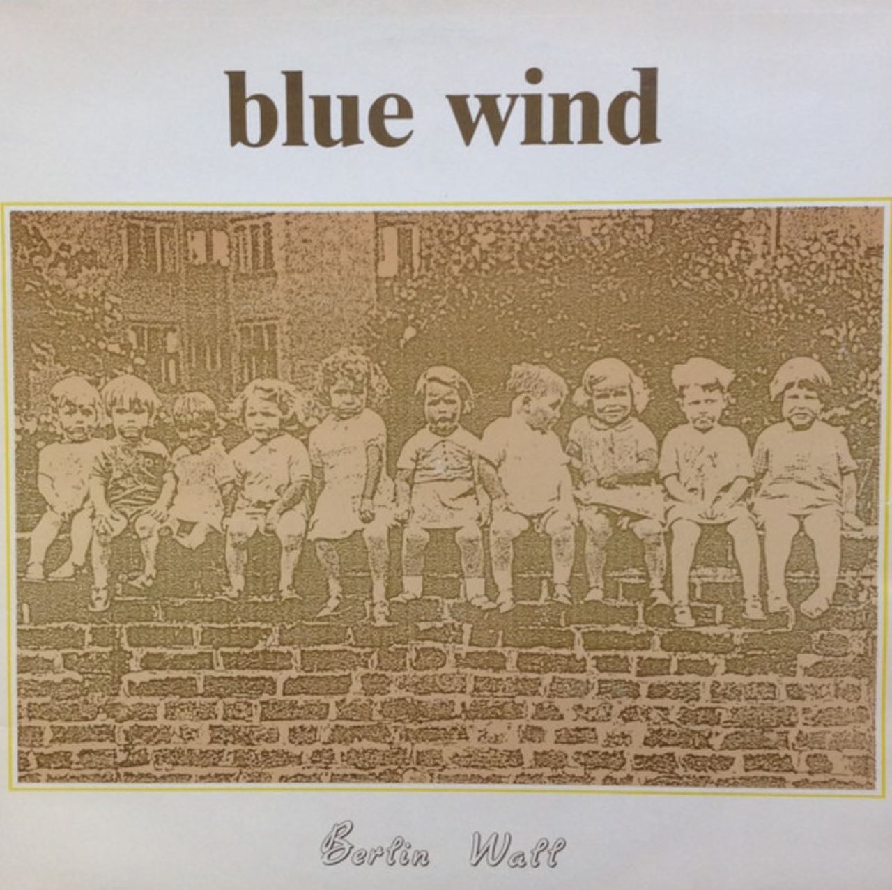 Blue Wind – Berlin Wall cover album blues