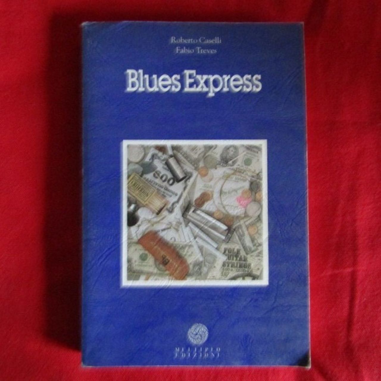 Blues-Express-di-Roberto-Caselli-e-Fabio-Treves-Multiplo-librocassetta. copertina libro