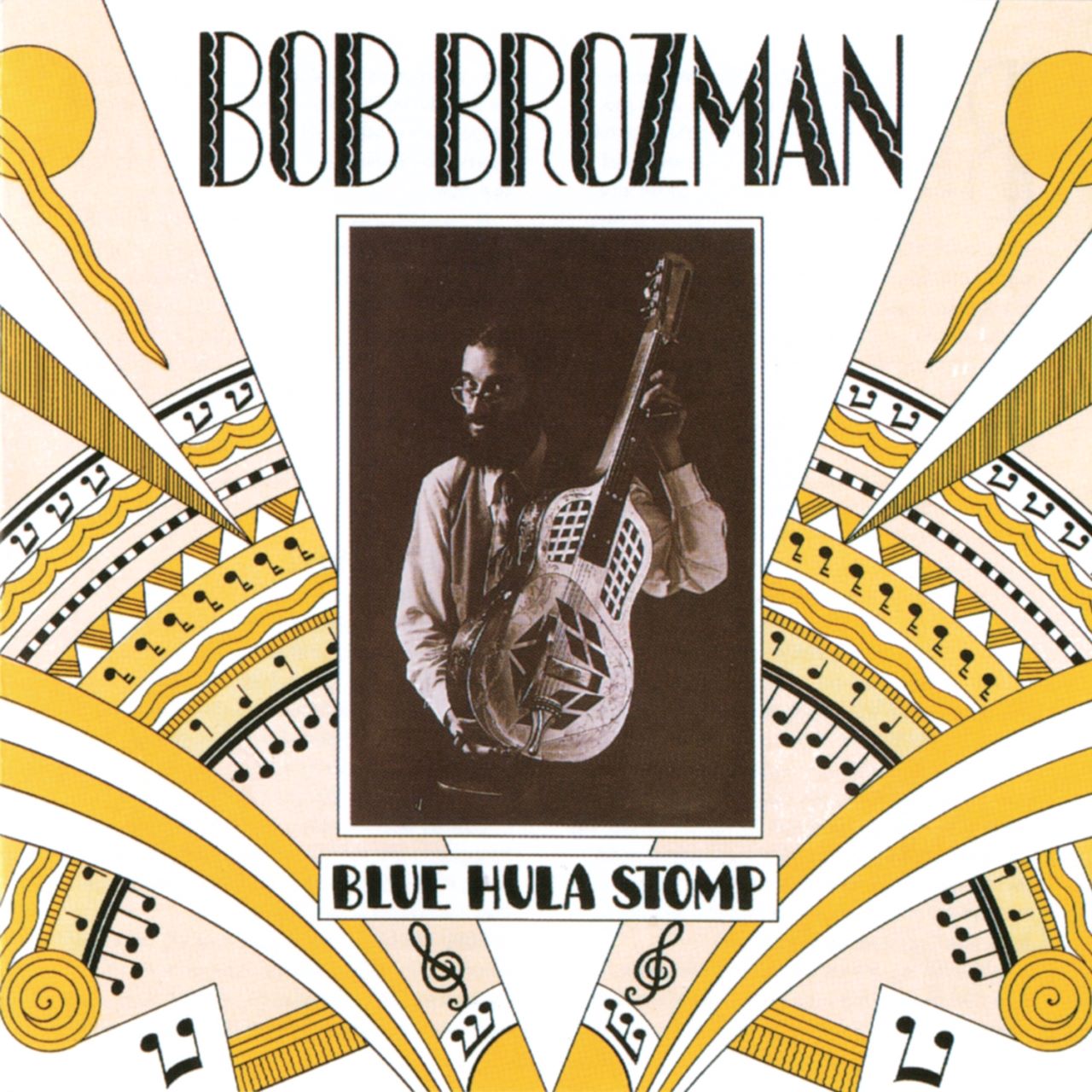 Bob Brozman - Blue Hula Stomp cover album