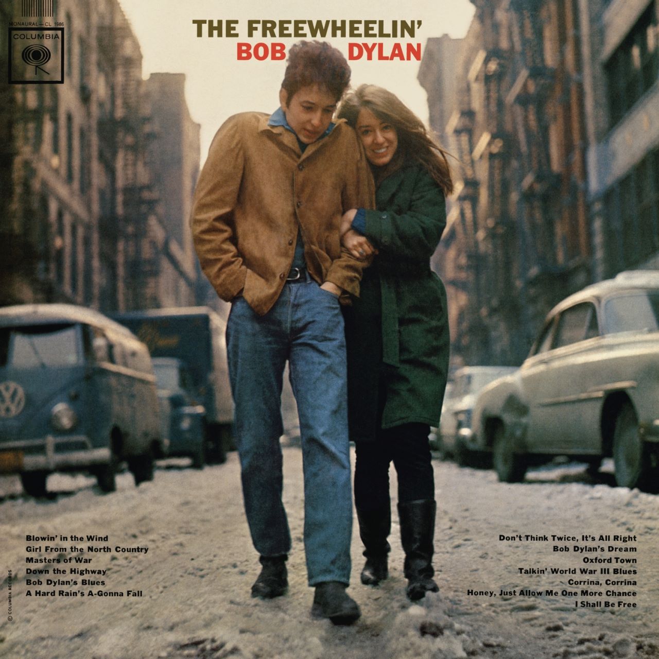 Bob Dylan - The Freewheelin’ Bob Dylan cover album
