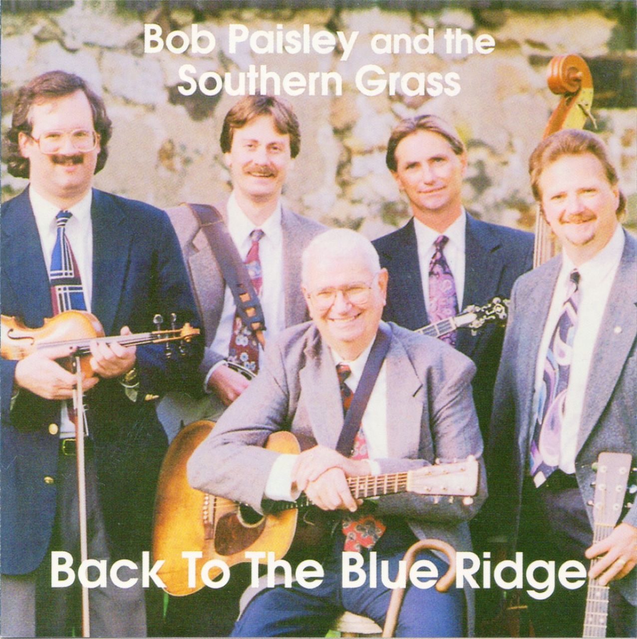 Bob Paisley And The Southern Grass – Back To The Blue Ridge cover album