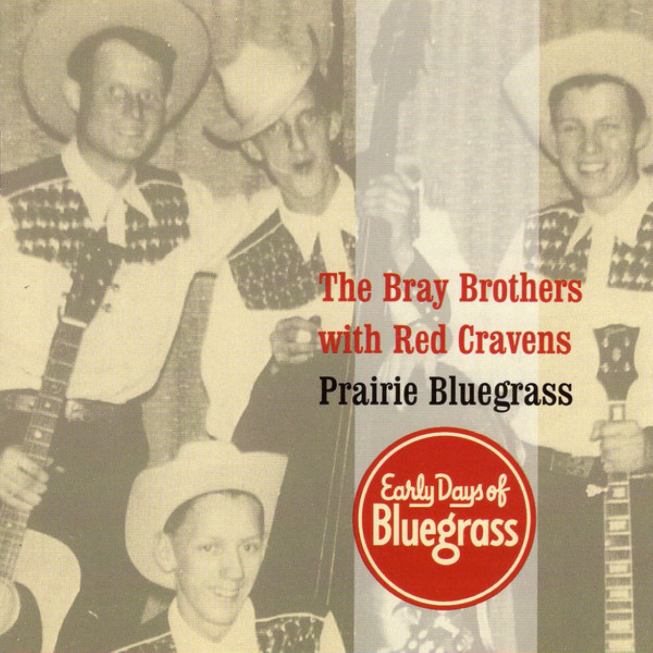 Bray Brothers & Red Cravens - Prairie Bluegrass cover album