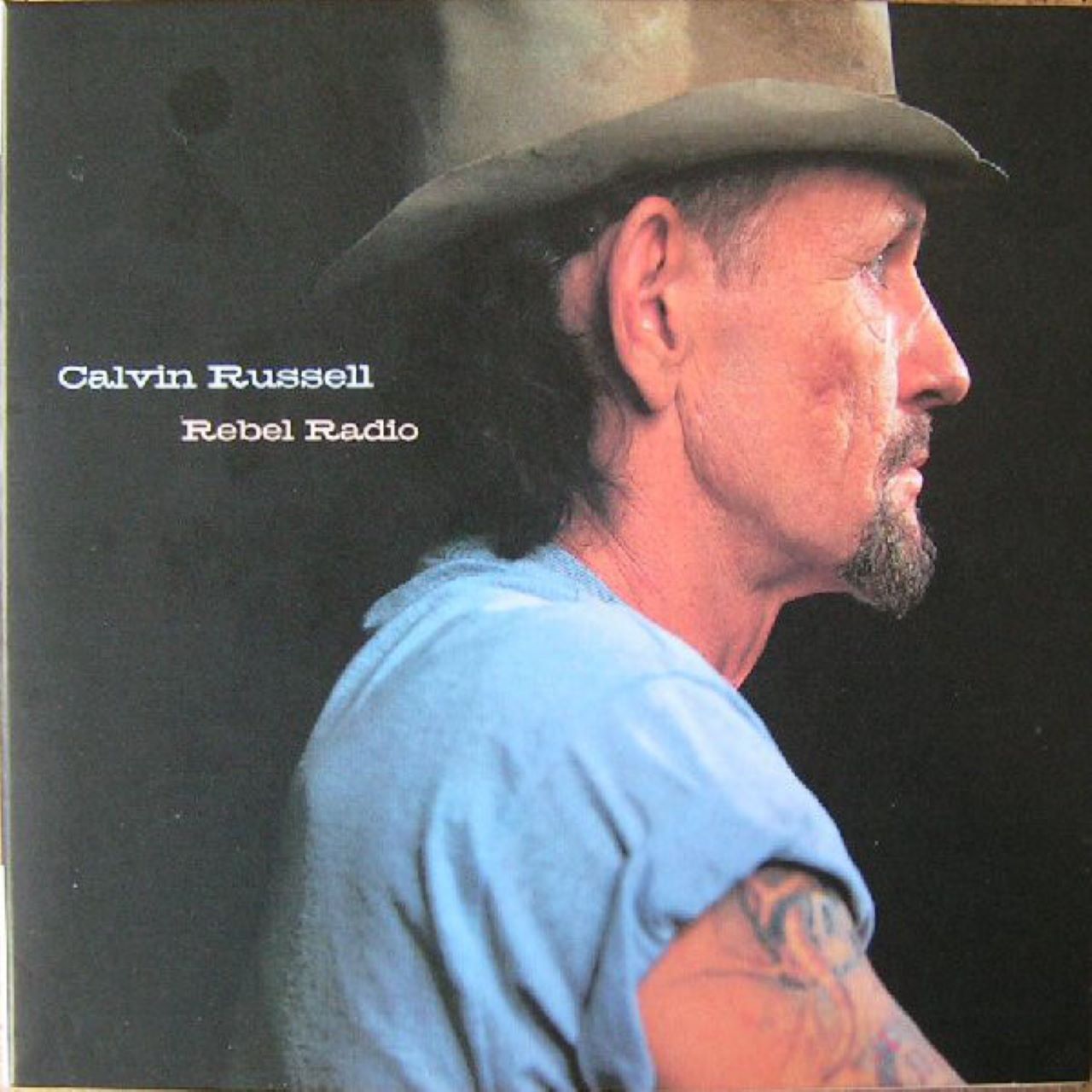 Calvin Russell - Rebel Radio cover album