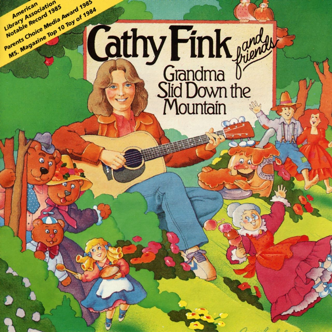 Cathy Fink - Grandma Slid Down The Mountain cover album