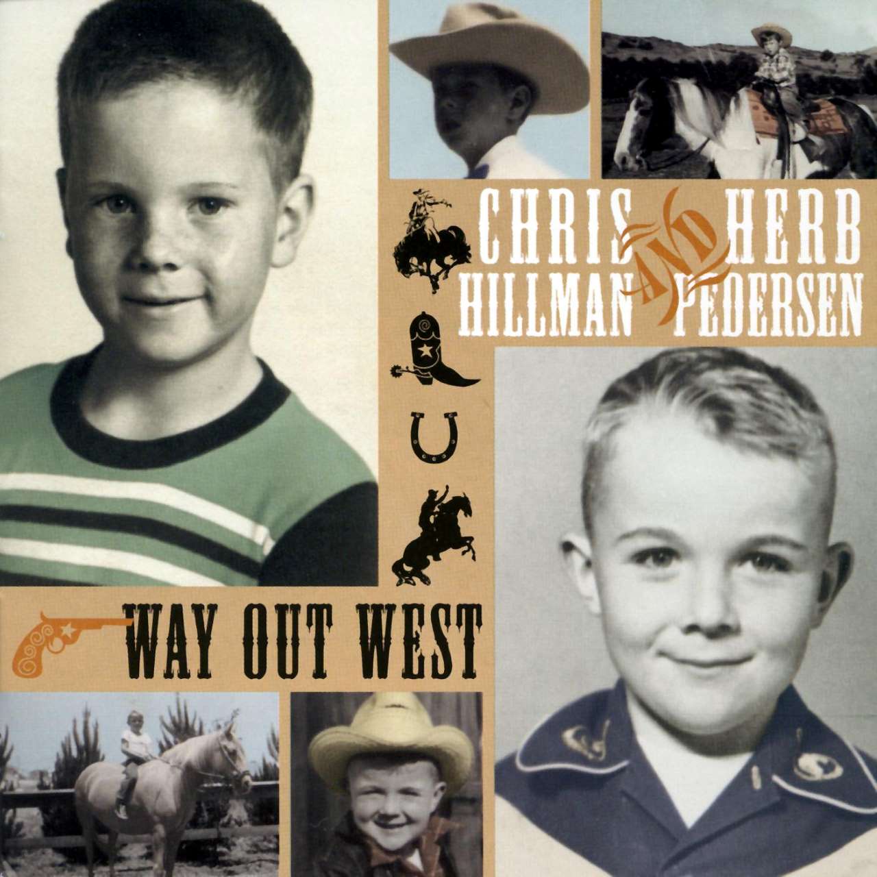 Chris Hillman & Herb Pedersen - Way Out West cover album