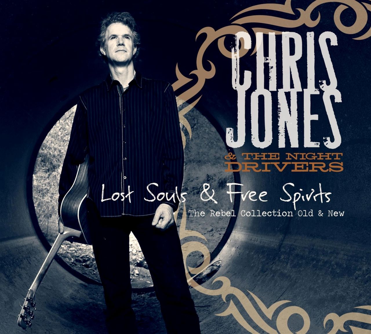 Chris Jones & The Night Drivers - Lost Souls & Free Spirits cover album