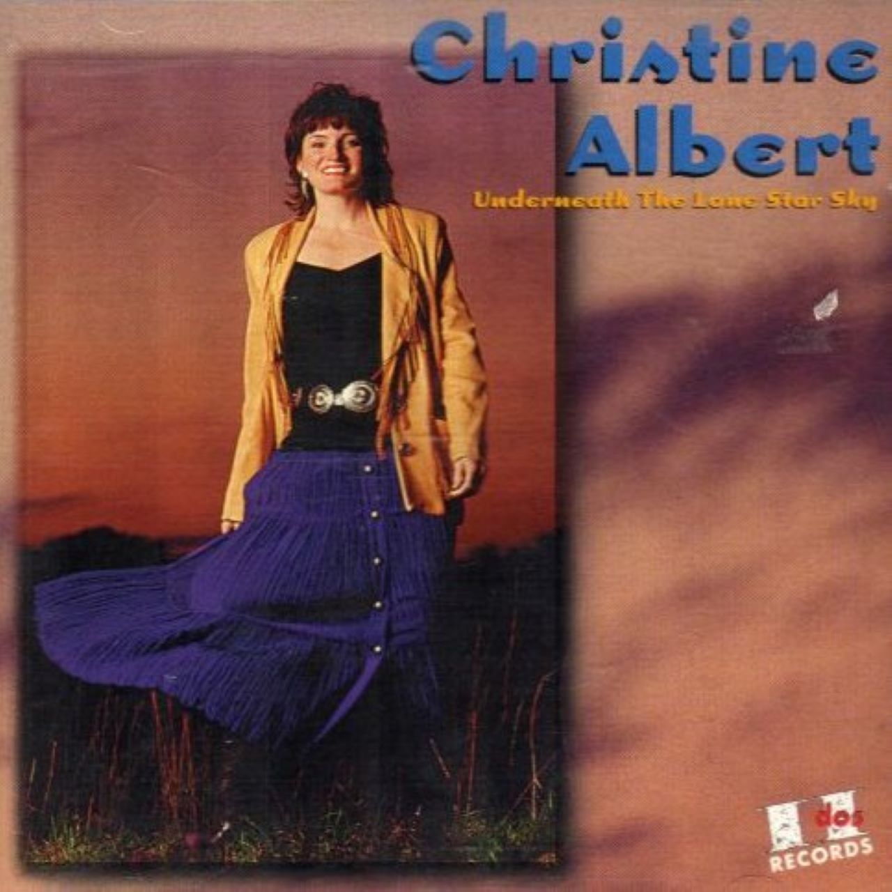 Christine Albert - Underneath The Lone Star Sky cover album