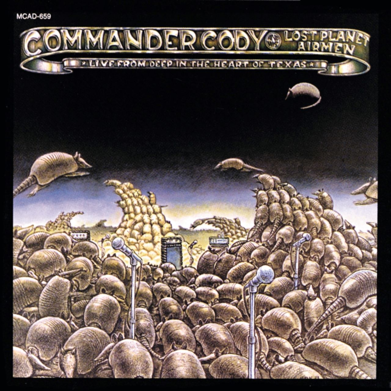 Commander Cody And His Lost Planet Airmen - Live From Deep In The Heart Of Texas cover album