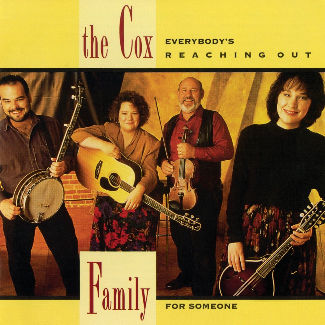 Cox Family - Everybody's Reaching Out For Someone cover album