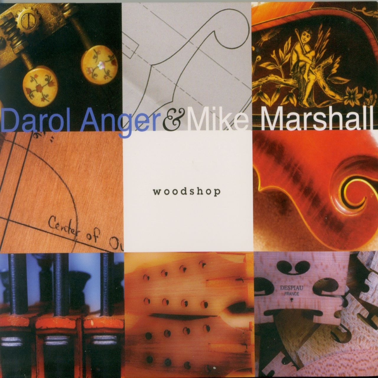 Darol Anger & Mike Marhall - Woodshop cover album
