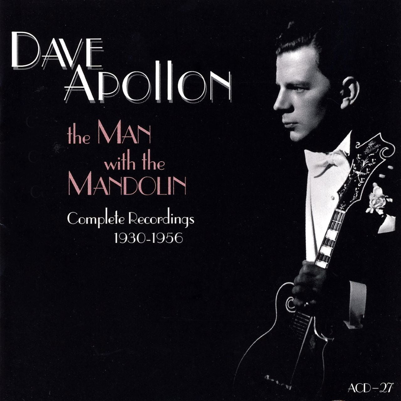 Dave Apollon - The Man With The Mandolin. Complete Recordings 1930-1956 cover album