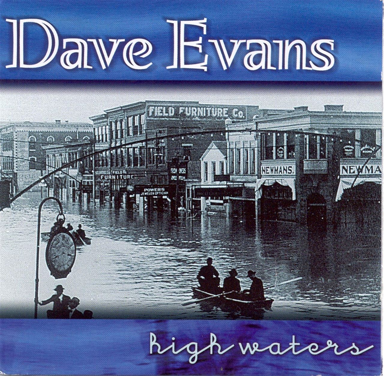 Dave Evans - High Waters cover album