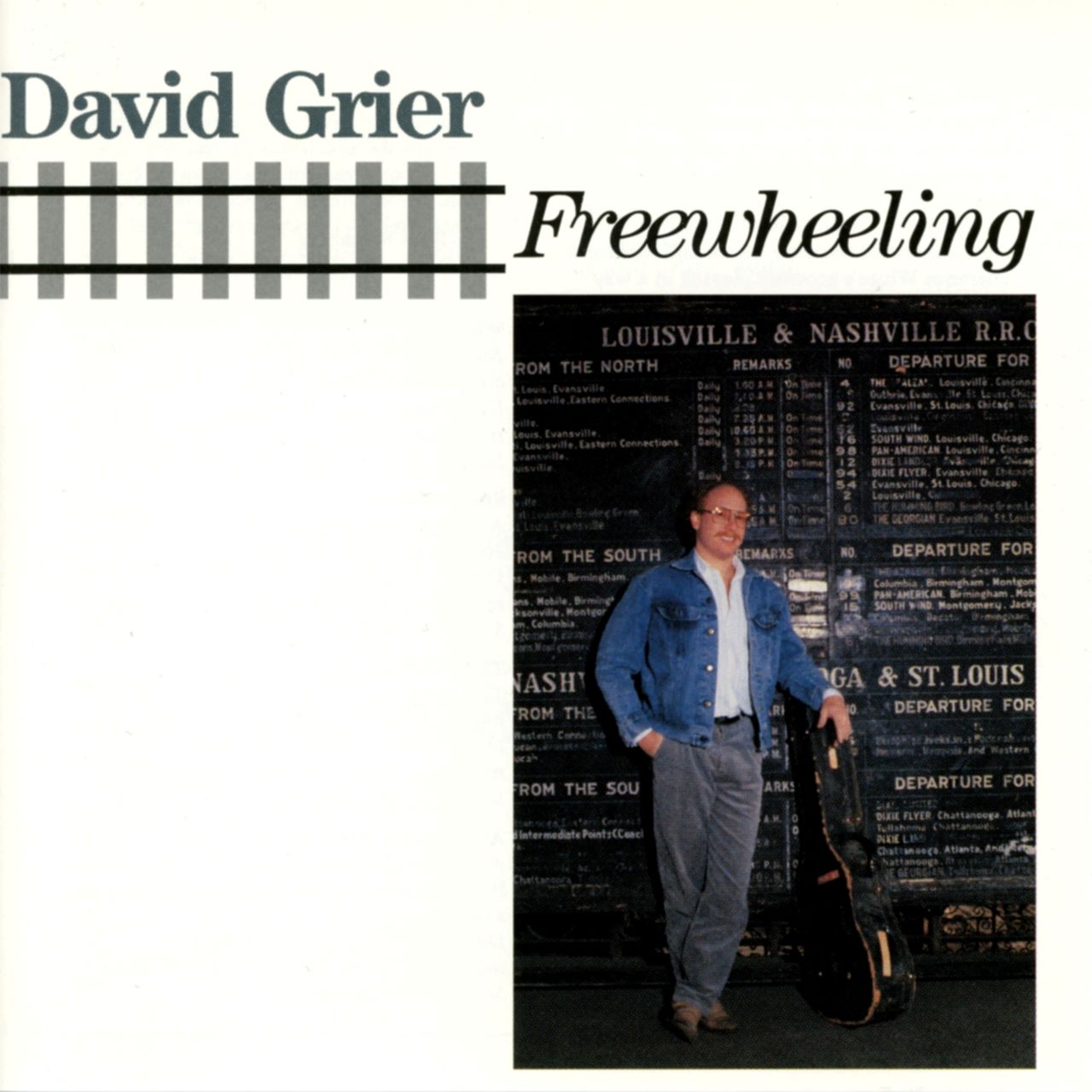 David Grier - Freewheeling cover album