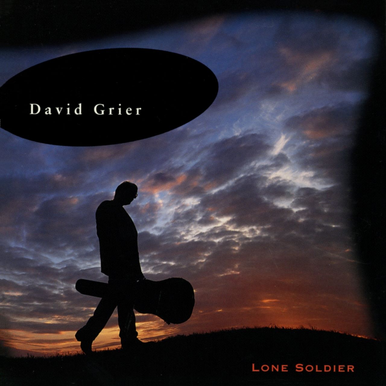 David Grier - Lone Soldìer cover album