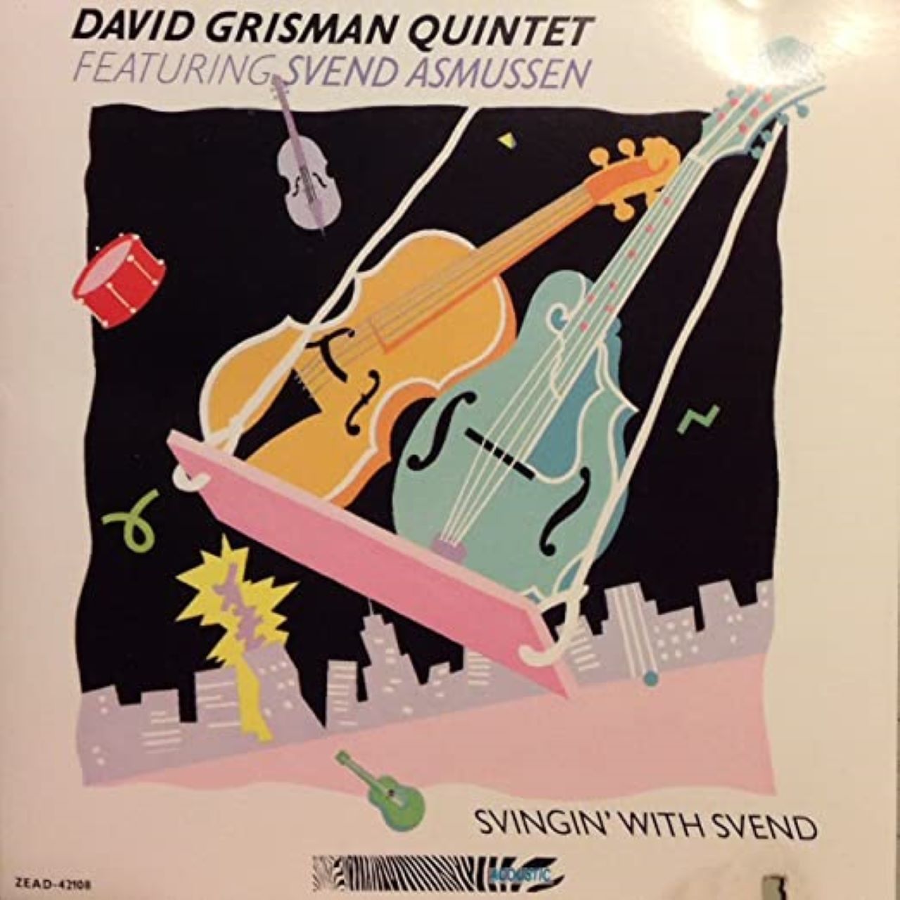 David Grisman Quintet – Svingin’ With Svend cover album
