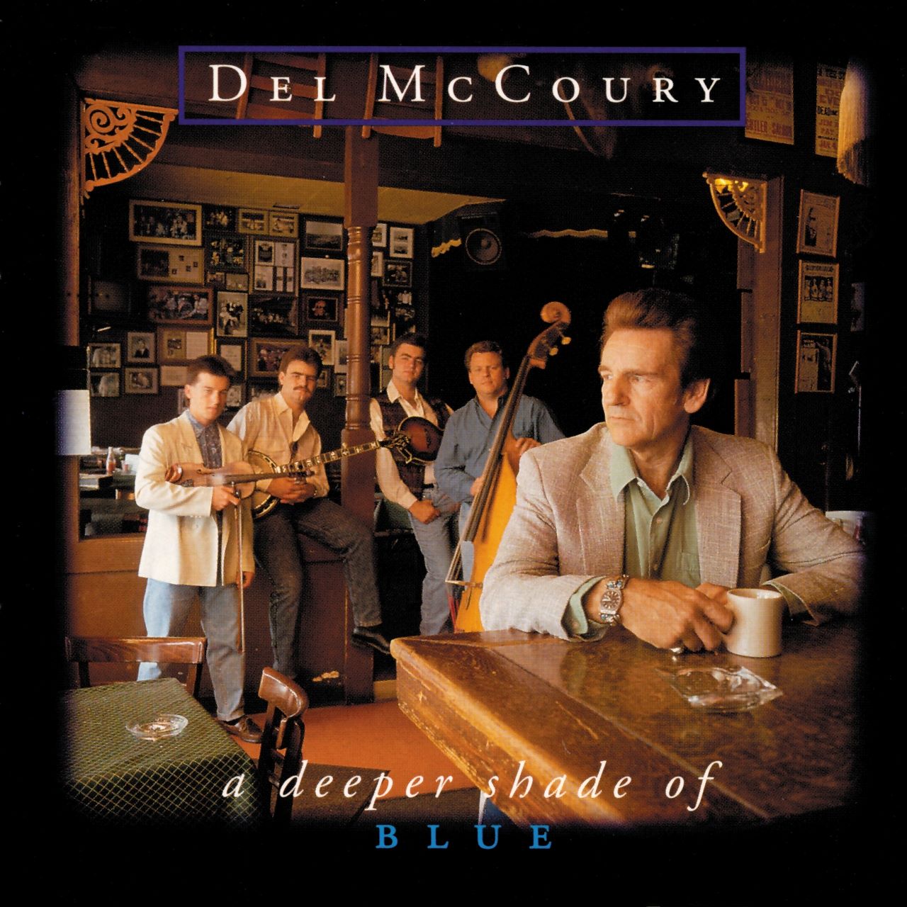 Del McCoury - A Deeper Shade Of Blue cover album