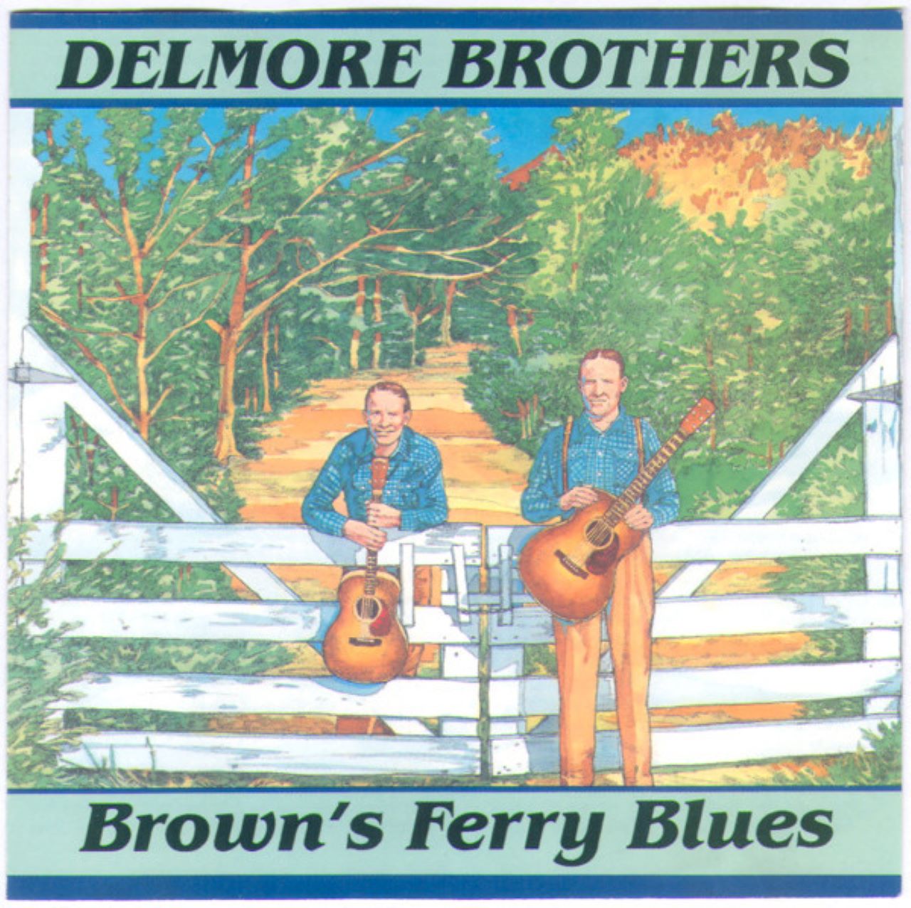 Delmore Brothers - Brown's Ferry Blues cover album