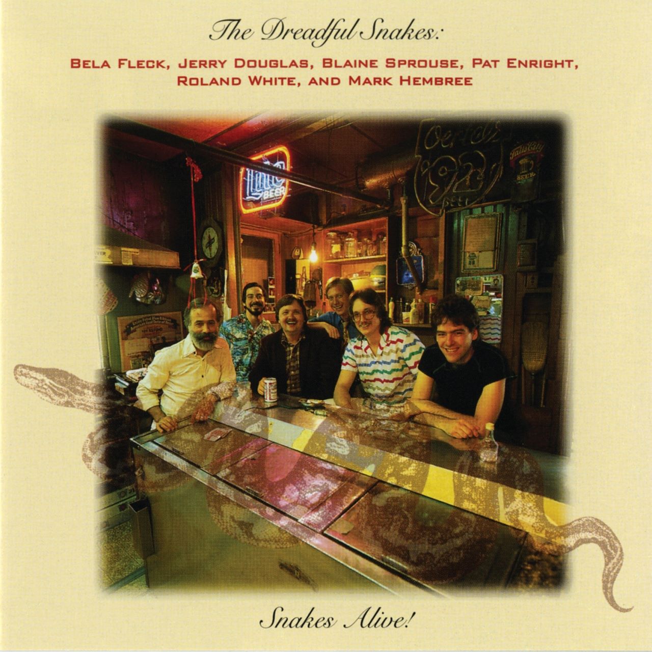 Dreadful Snakes - Snakes Alive! cover album