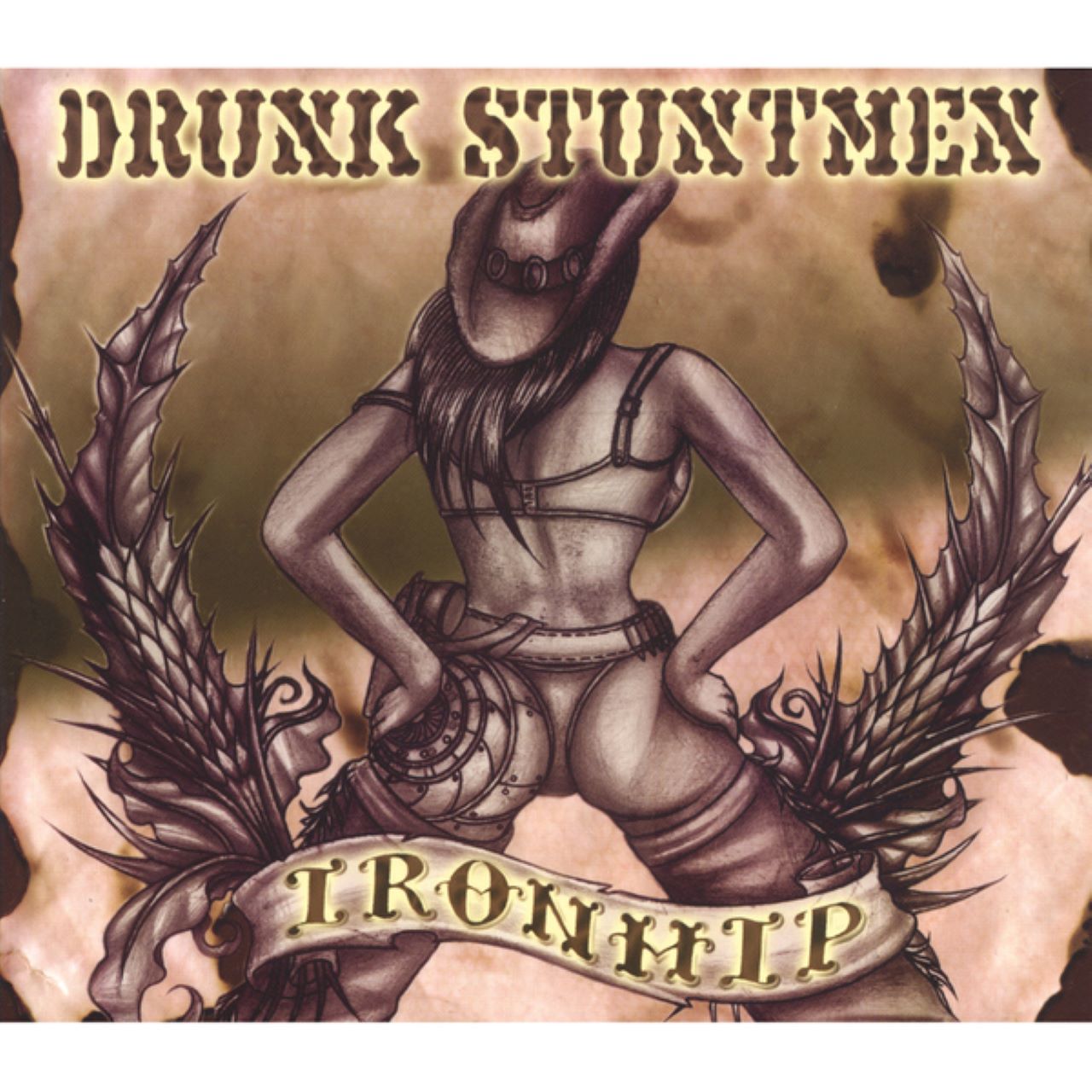 Drunk Stuntmen - Iron Hip cover album