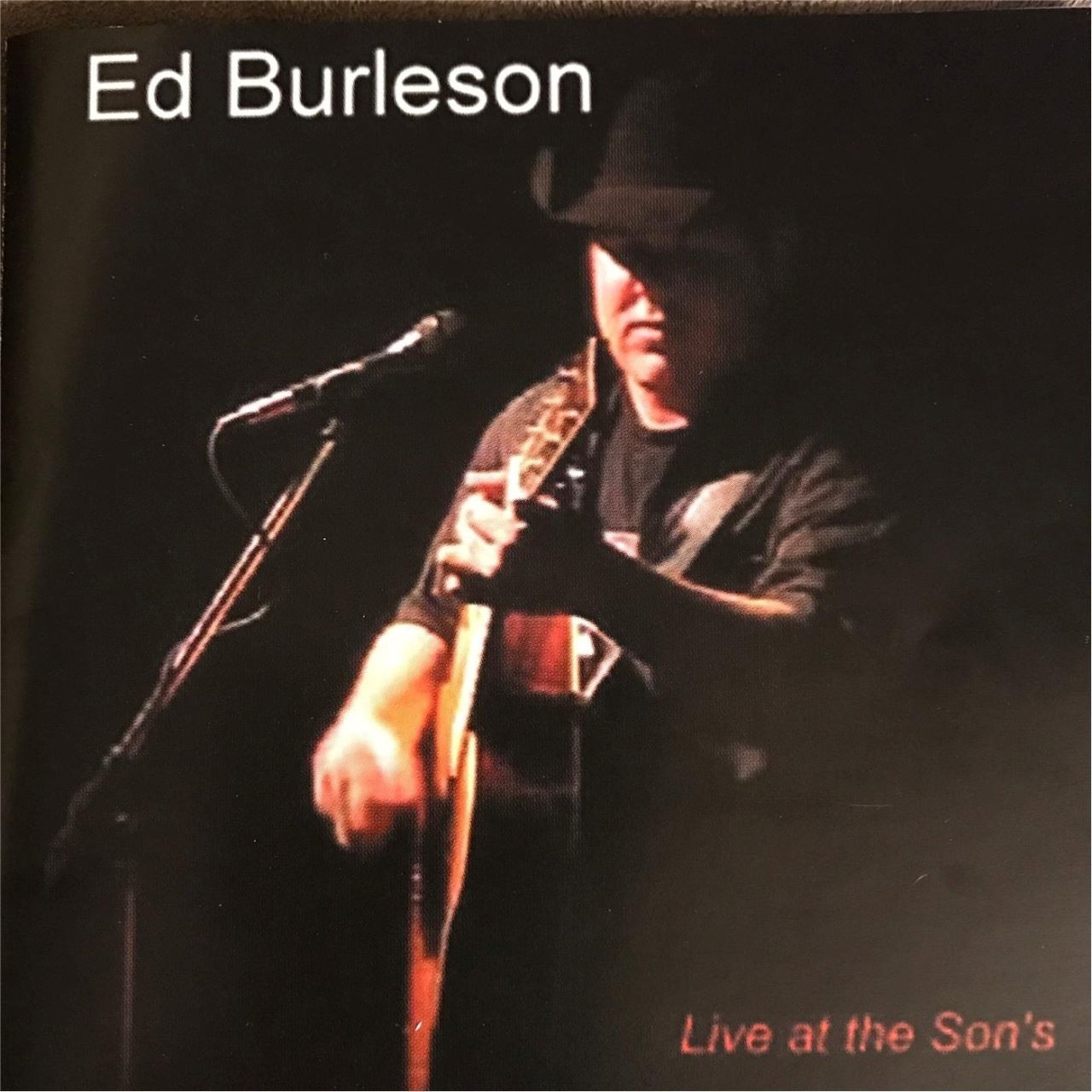 Ed Burleson - Live At The Son’s cover album