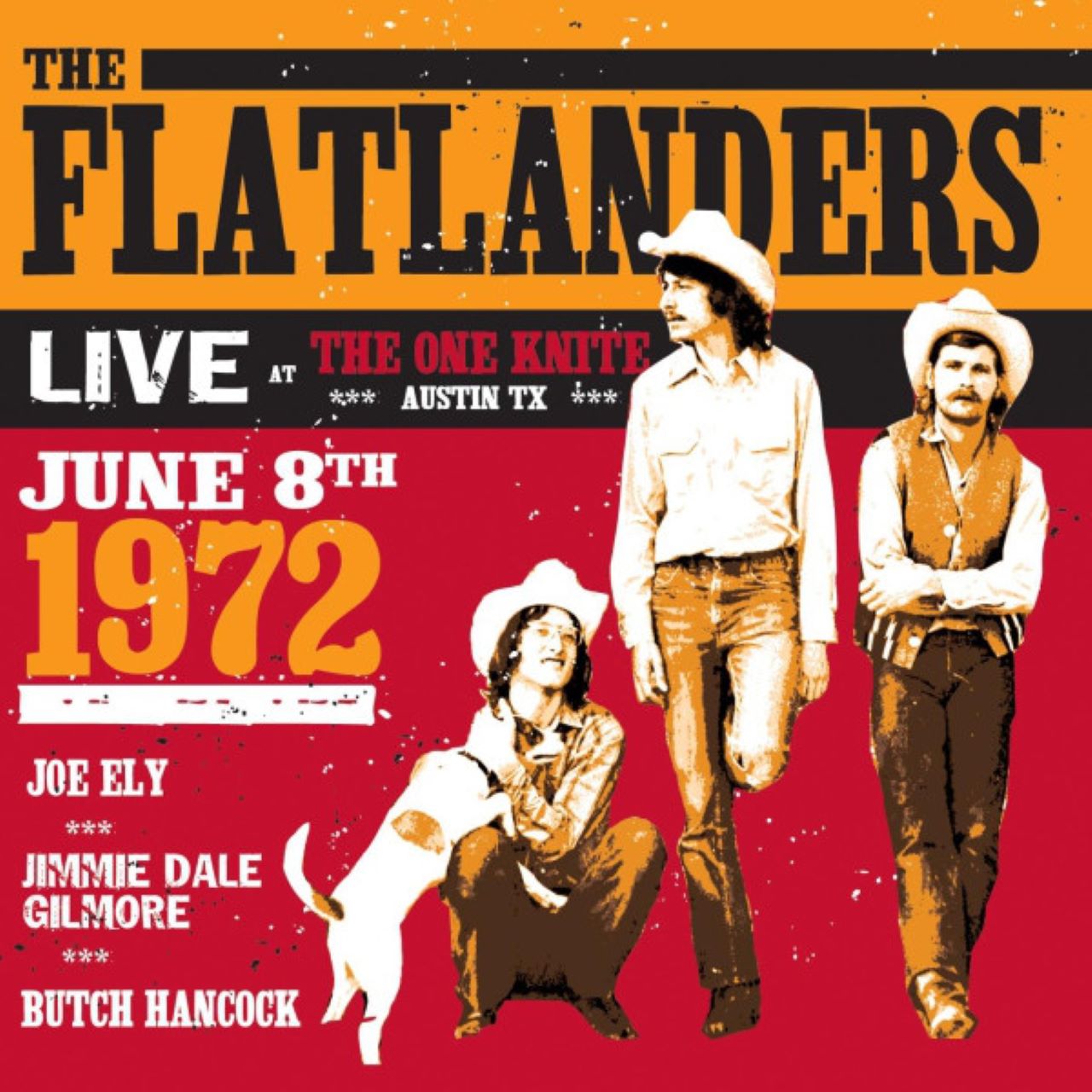 Flatlanders - Live 72 cover album