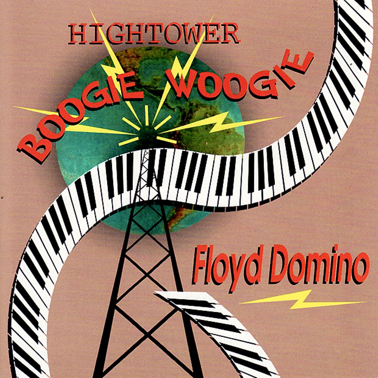 Floyd Domino - Hightower Boogie Woogie cover album