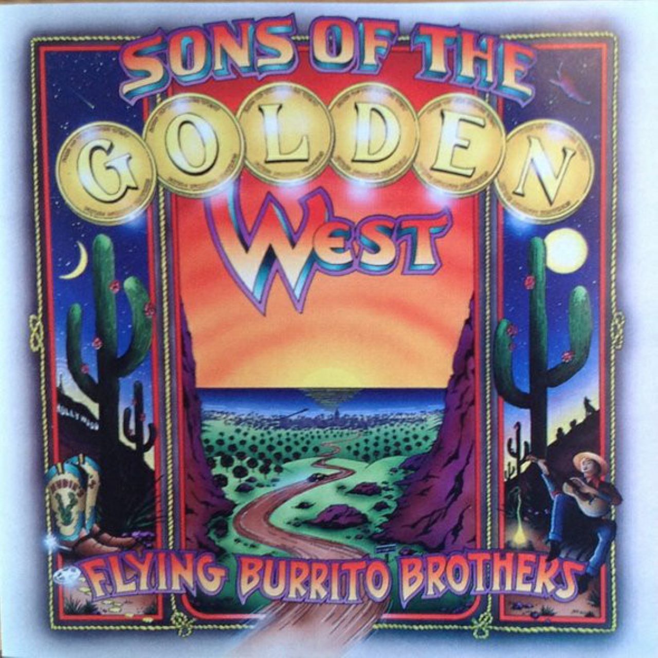 Flying Burrito Brothers - Sons Of The Golden West cover album