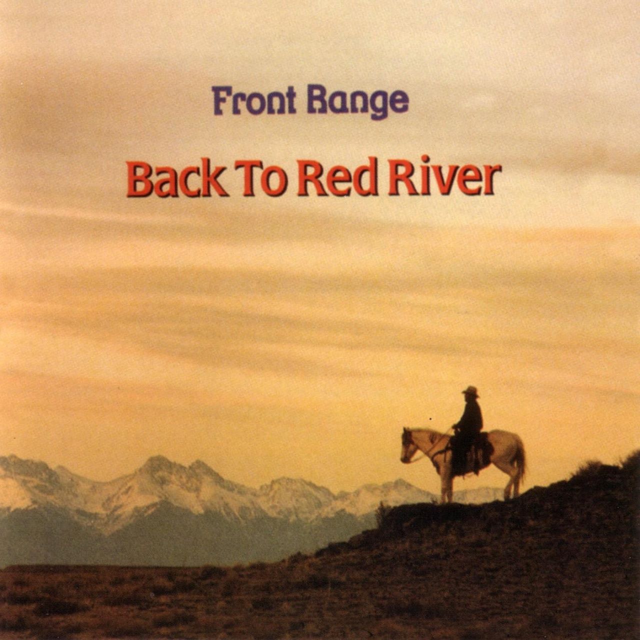 Front Range - Back To Red River cover album