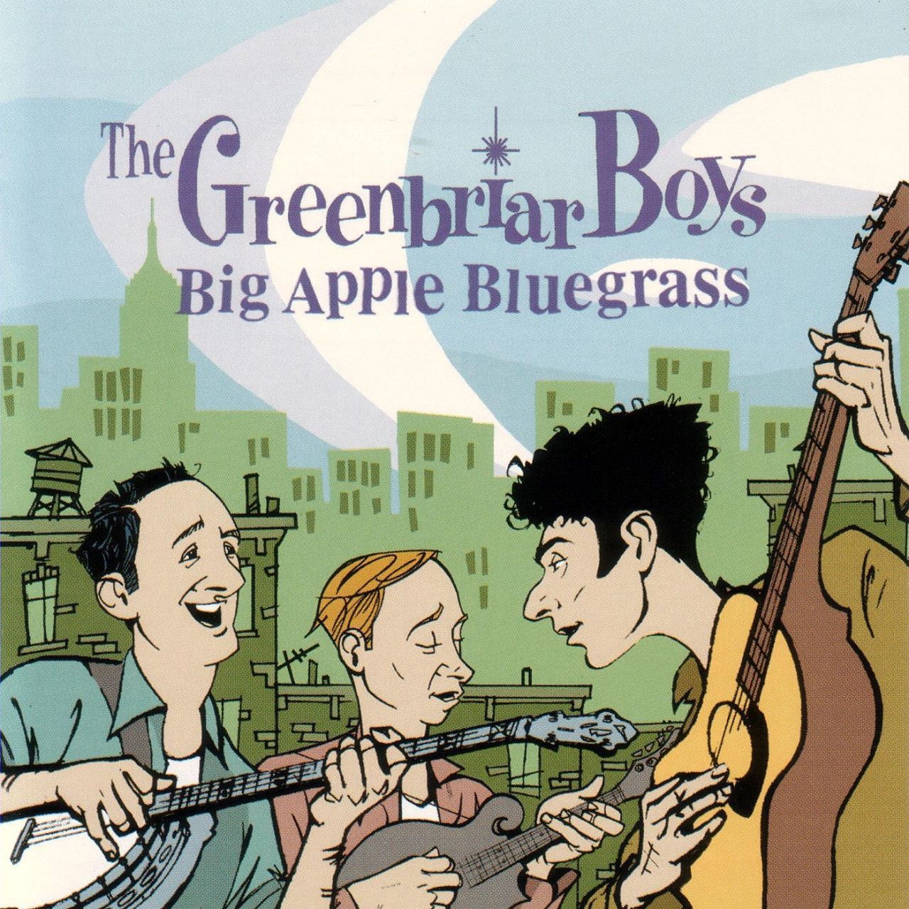 Greenbriar Boys - Big Apple Bluegrass cover album