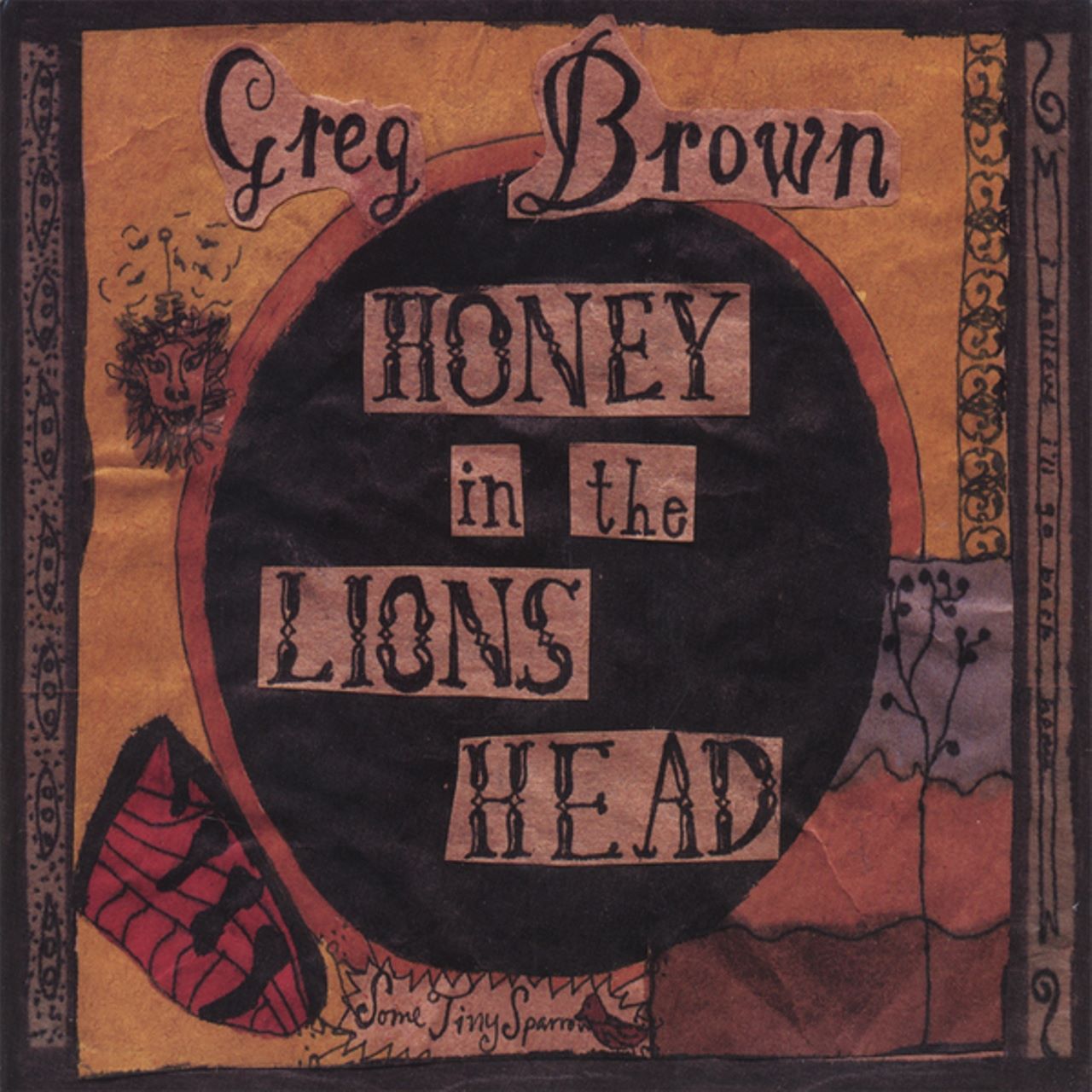 Greg Brown - Honey In The Lions Head cover album