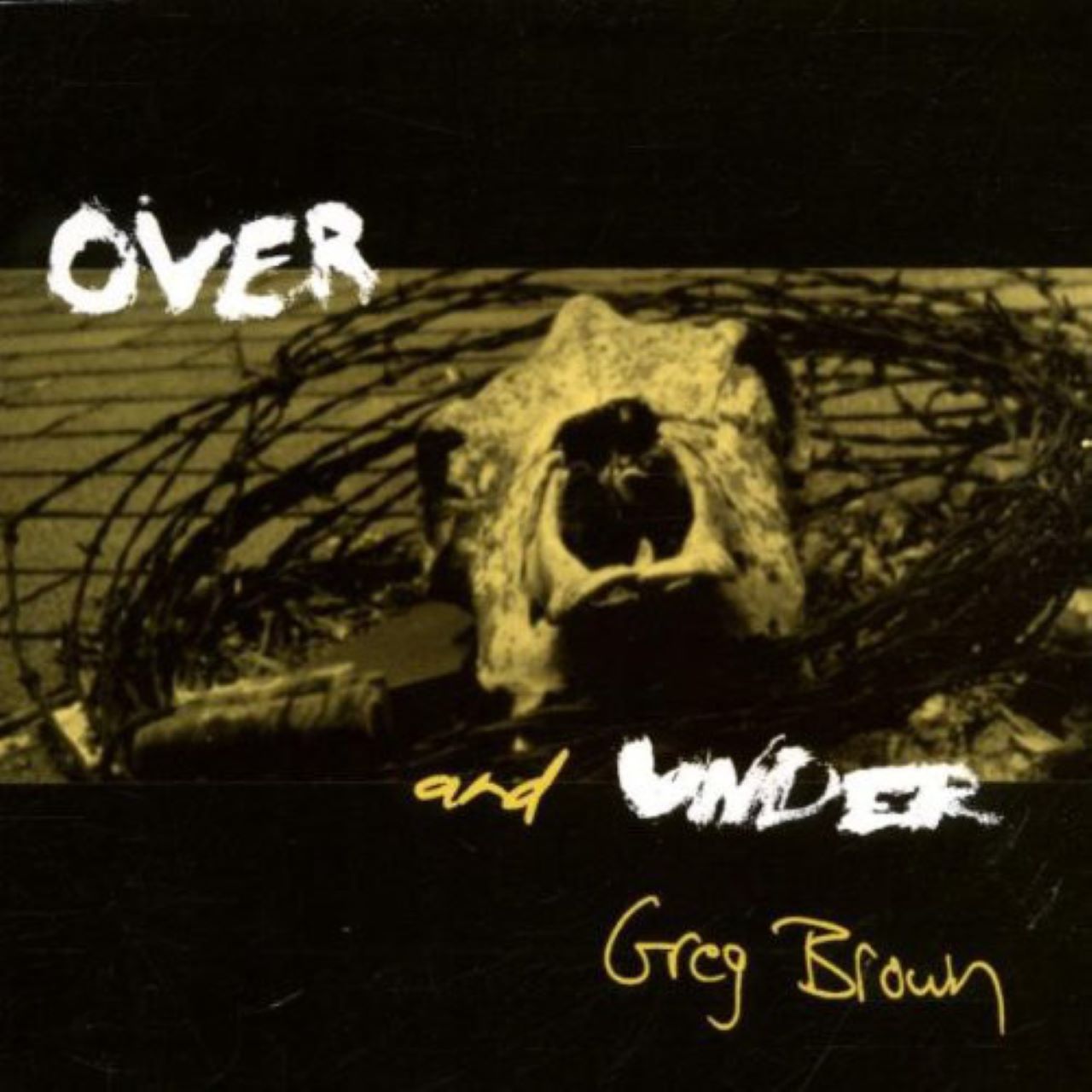 Greg Brown - Over And Under cover album