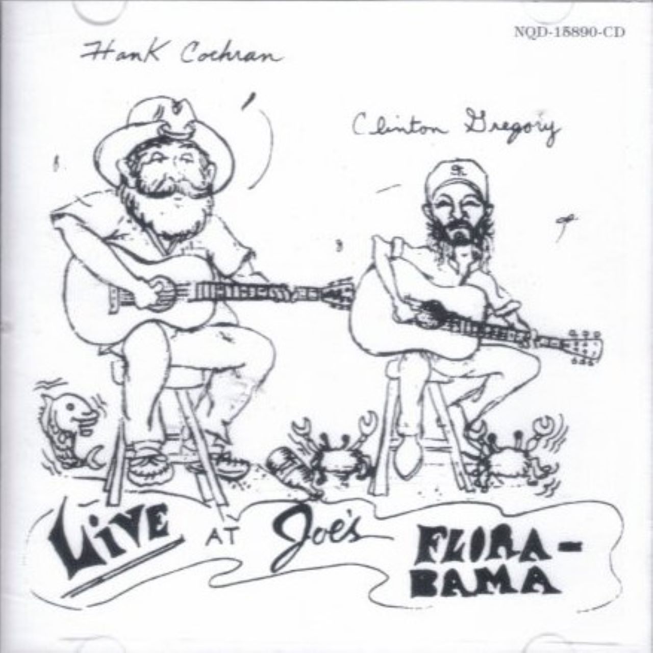 Hank Cochran & Clinton Gregory - Live At Joe's Flora-Bama cover album