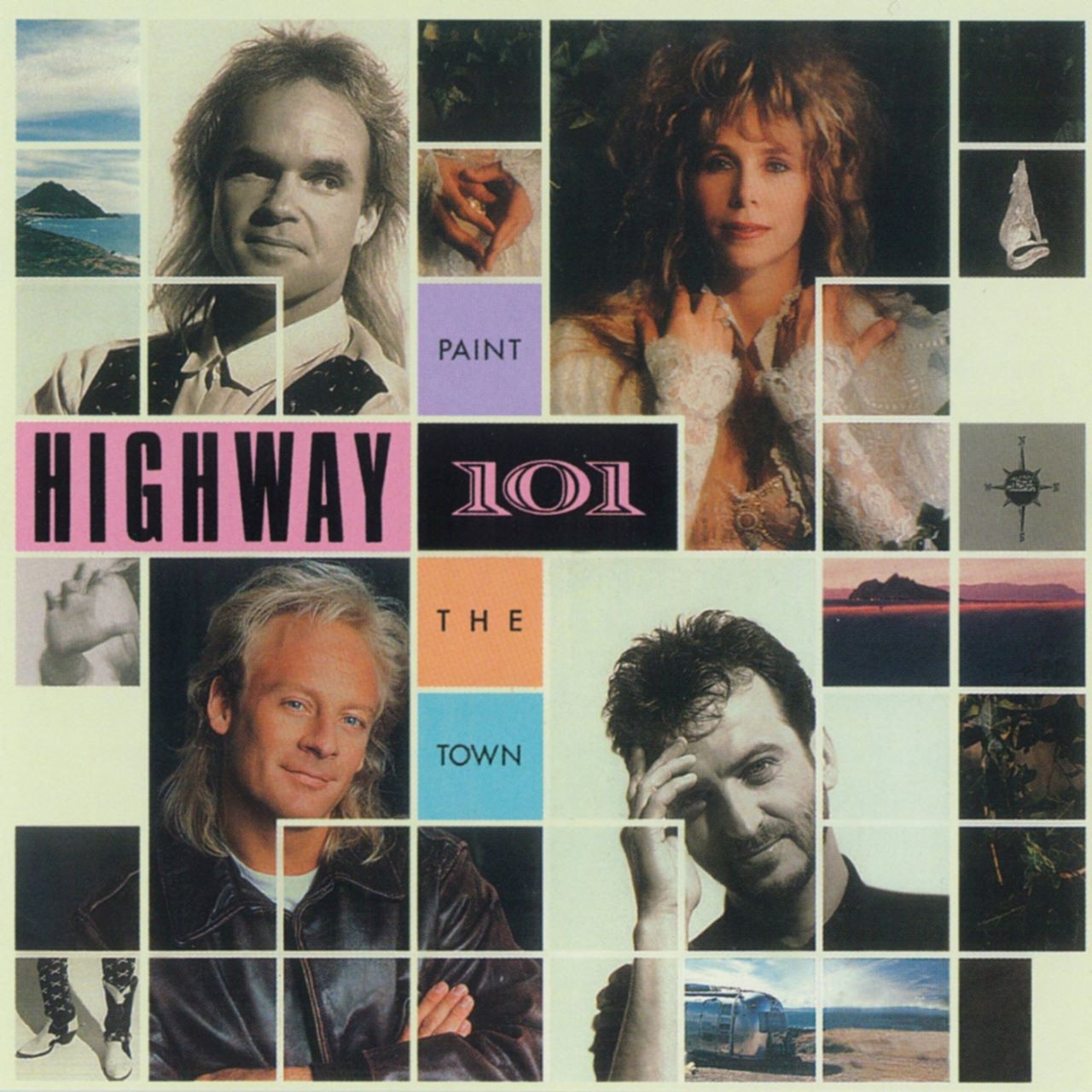 Highway 101 - Paint The Town cover album
